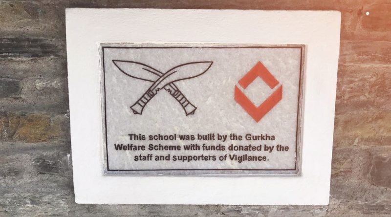 Giving back to the Gurkha community in 2017